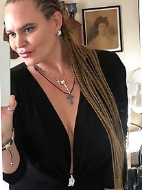 Diana Enjoying Watching Herself