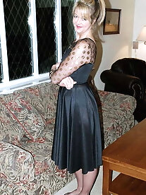 Unbelievable dame is teasing her husband